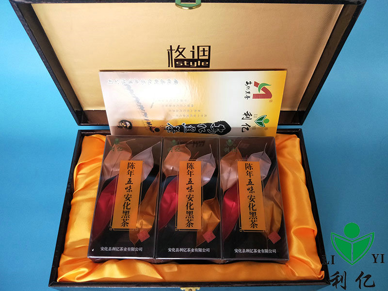 陳年(nián)五味安化(huà)黑(hēi)茶單盒裝5